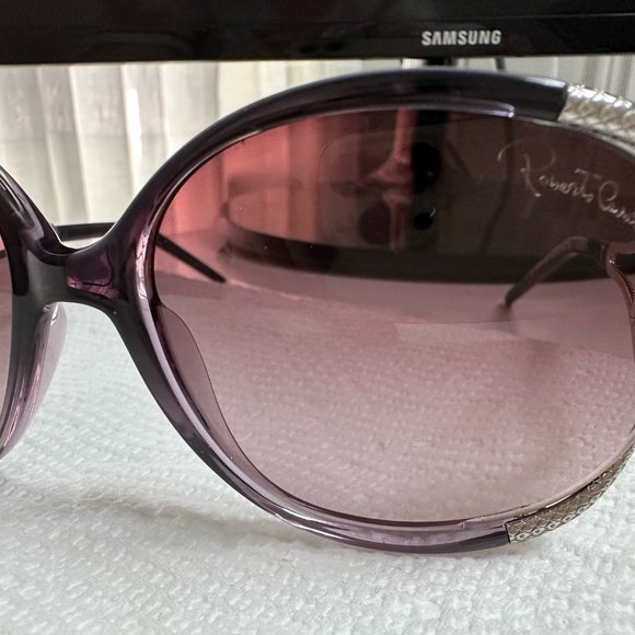 Roberto Cavalli Women's Sunglasses Lilac ~ Made in Italy - Picture 9 of 16